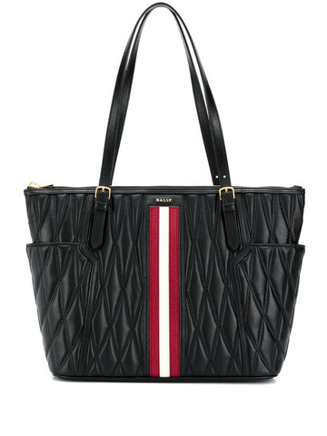 Bally Damirah quilted tote bag in black