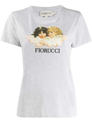 Fiorucci Vintage Angels T-shirt in grey