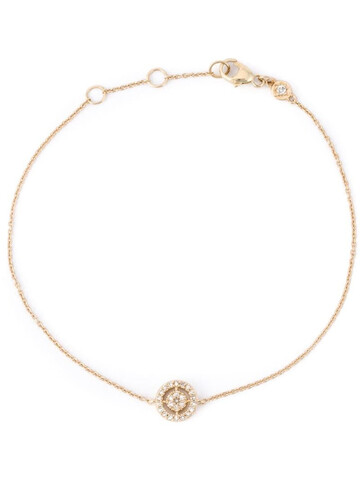 astley clarke 14kt gold mini 'icon arura' diamond bracelet in metallic