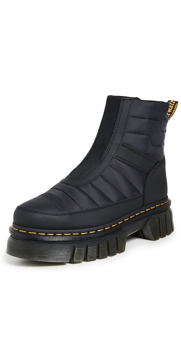 dr. martens audrick chelsea quilted boots black 11