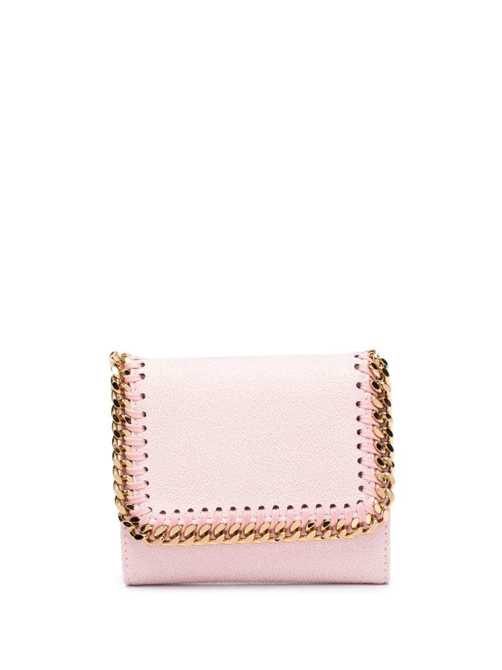 Stella McCartney chain-link artificial-leather purse - Pink