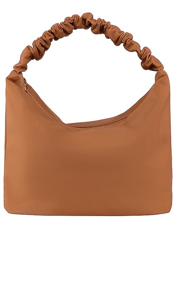 stoney clover lane scrunch handle bag in tan in camel