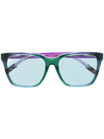 MISSONI EYEWEAR square-frame sunglasses in blue