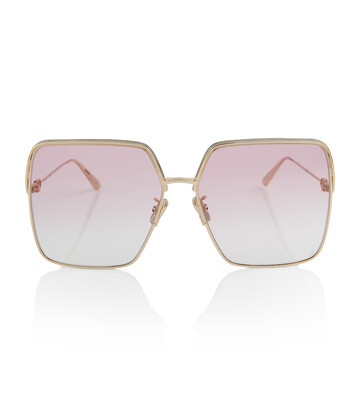 dior eyewear everdior su square sunglasses in pink
