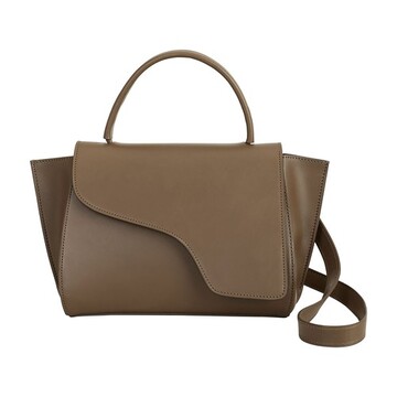 Atp Atelier Arezzo leather handbag in brown / khaki