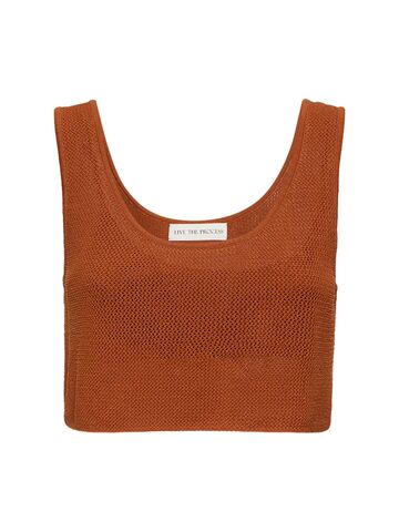 live the process nyx knitted bra top