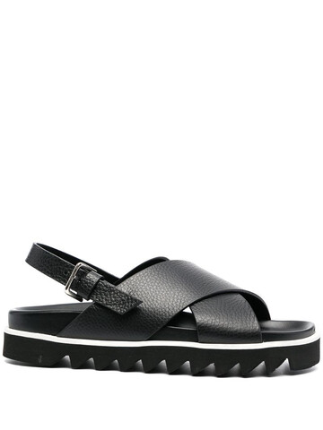 P.A.R.O.S.H. crossover strap sandals in black