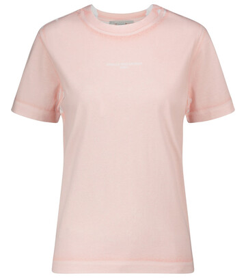 Stella McCartney Logo cotton jersey T-shirt in pink