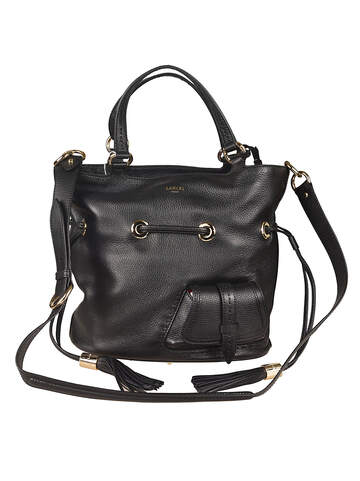 Lancel Classic Laced Tote in black