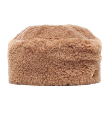 max mara colby camel hair hat in brown