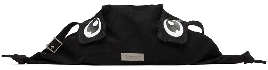 VeniceW SSENSE Exclusive Black Flying Shoulder Bag