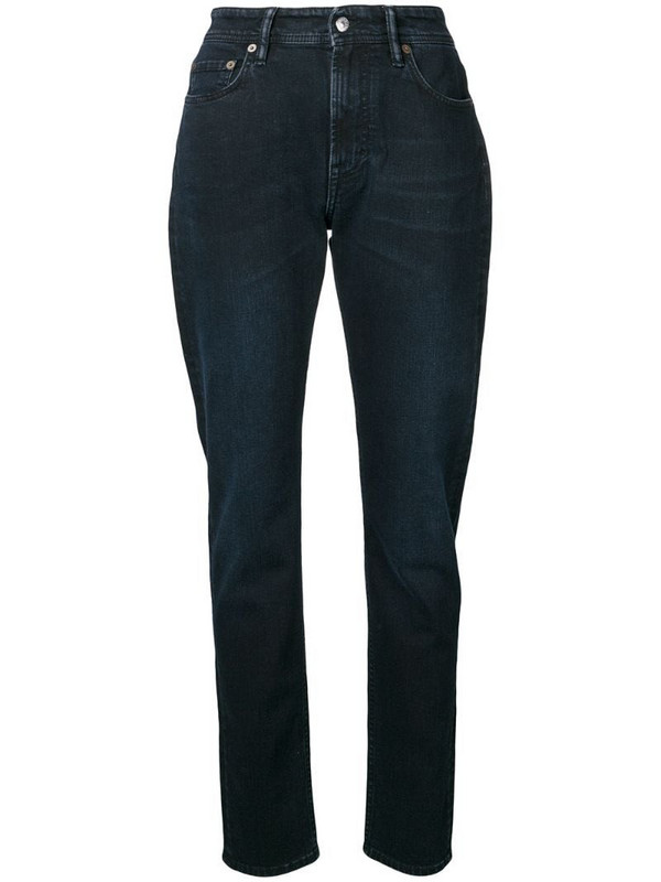 Acne Studios Melk high waist jeans in blue