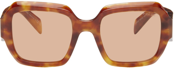 prada eyewear tortoiseshell symbole sunglasses