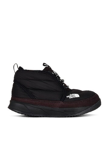 the north face nse chukka boot in black