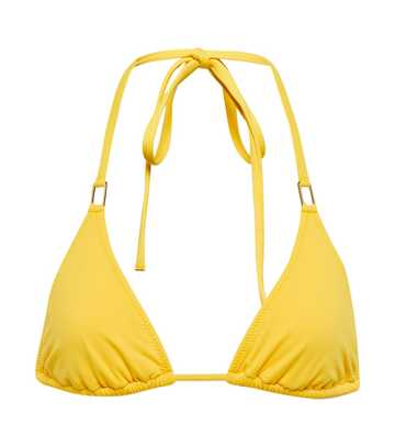 Melissa Odabash Exclusive to Mytheresa â Cancun bikini top in yellow