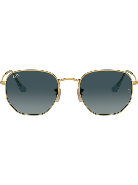 Ray-Ban RB3548N hexagonal sunglasses in gold