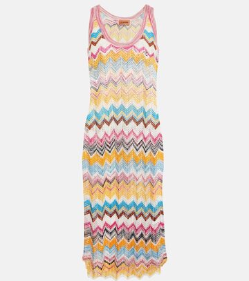 missoni mare zig-zag knit beach dress