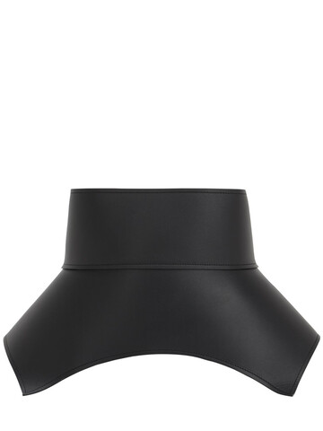 LOEWE Nappa Leather Waist Belt in black
