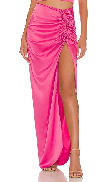 Just BEE Queen Farah Skirt in Pink in magenta