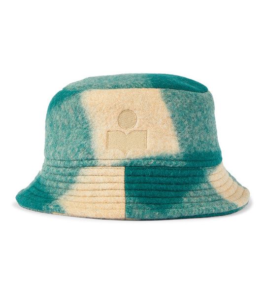 Isabel Marant Loiena wool-blend bucket hat in green