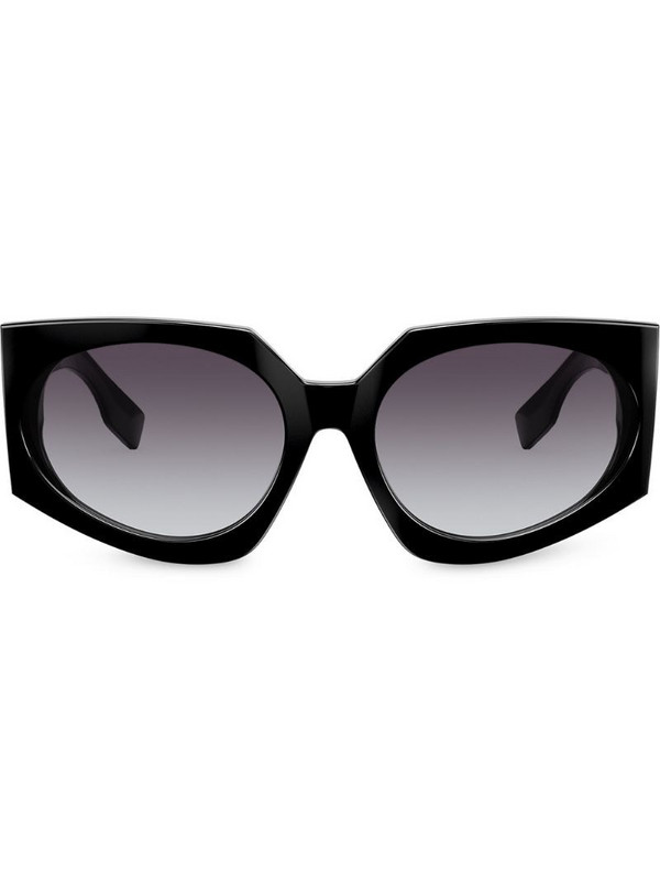 Burberry Eyewear oversized sunglasses in black