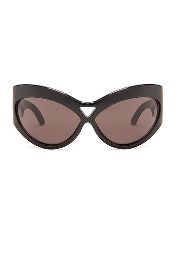 saint laurent butterfly sunglasses in black