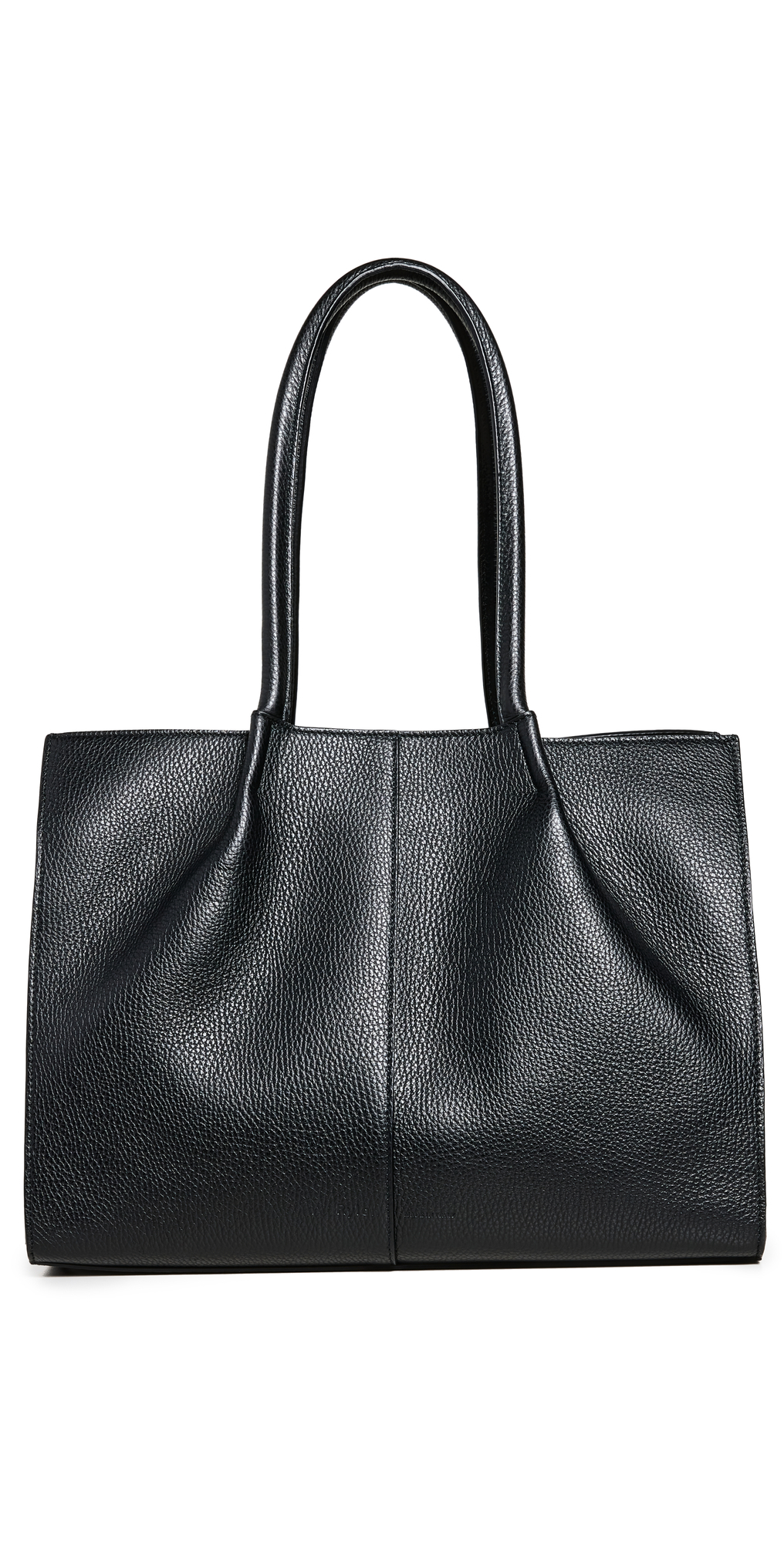 Rylan Soft Grained Large Tote in black