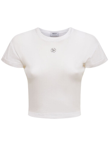 SAMI MIRO VINTAGE Mini Organic Cotton & Hemp T-shirt in white