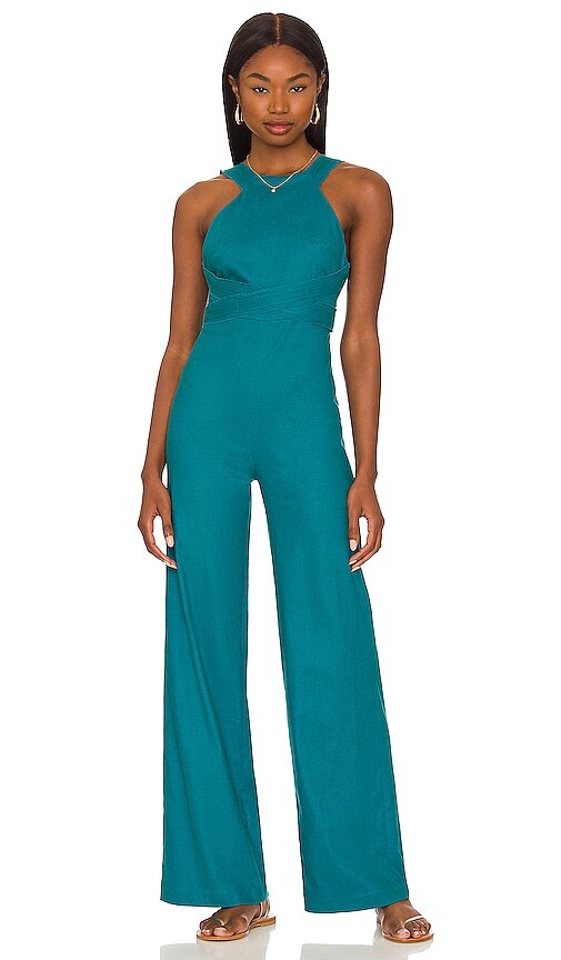 House of Harlow 1960 x REVOLVE Landry Jumpsuit in Teal