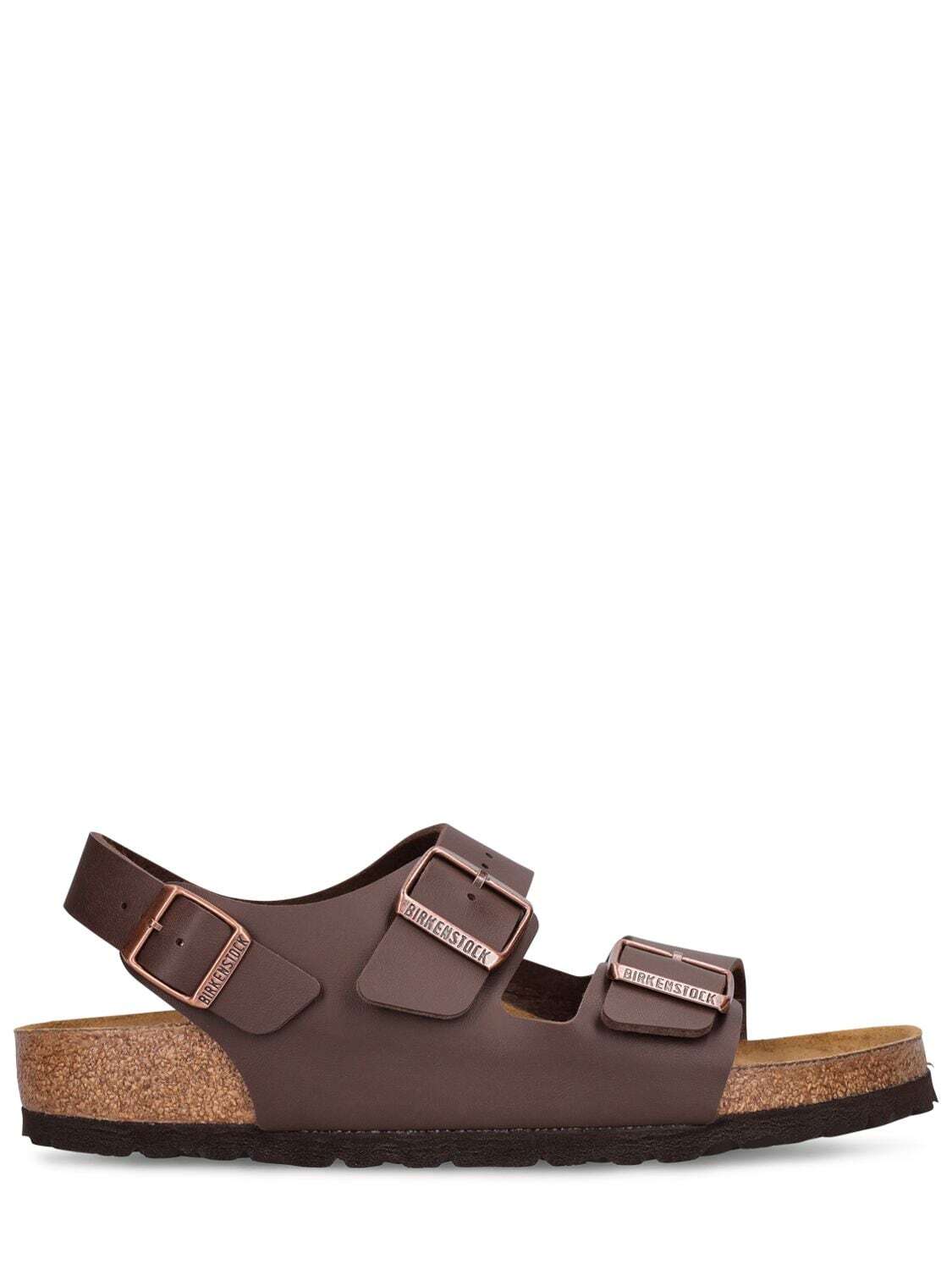 BIRKENSTOCK Milano Birkoflor Sandals in brown