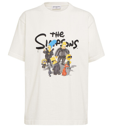 Balenciaga The Simpsons Â® 20th Television cotton T-shirt in white