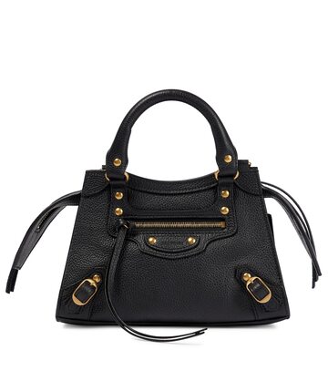 Balenciaga Neo Classic Mini leather tote bag in black