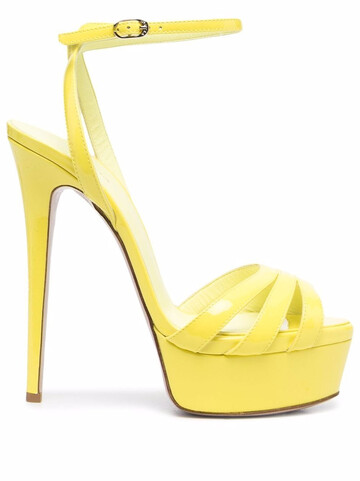 le silla lola open-toe sandals - yellow