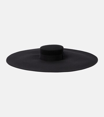nina ricci wool felt hat in black