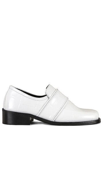 by far cyril loafer in white