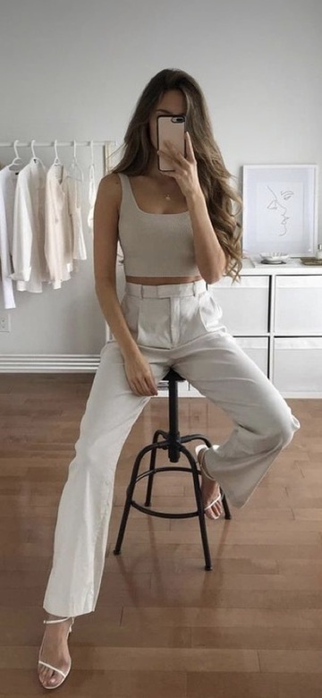 pants,white,summer outfits,flowy,chic,pinterest,neutral