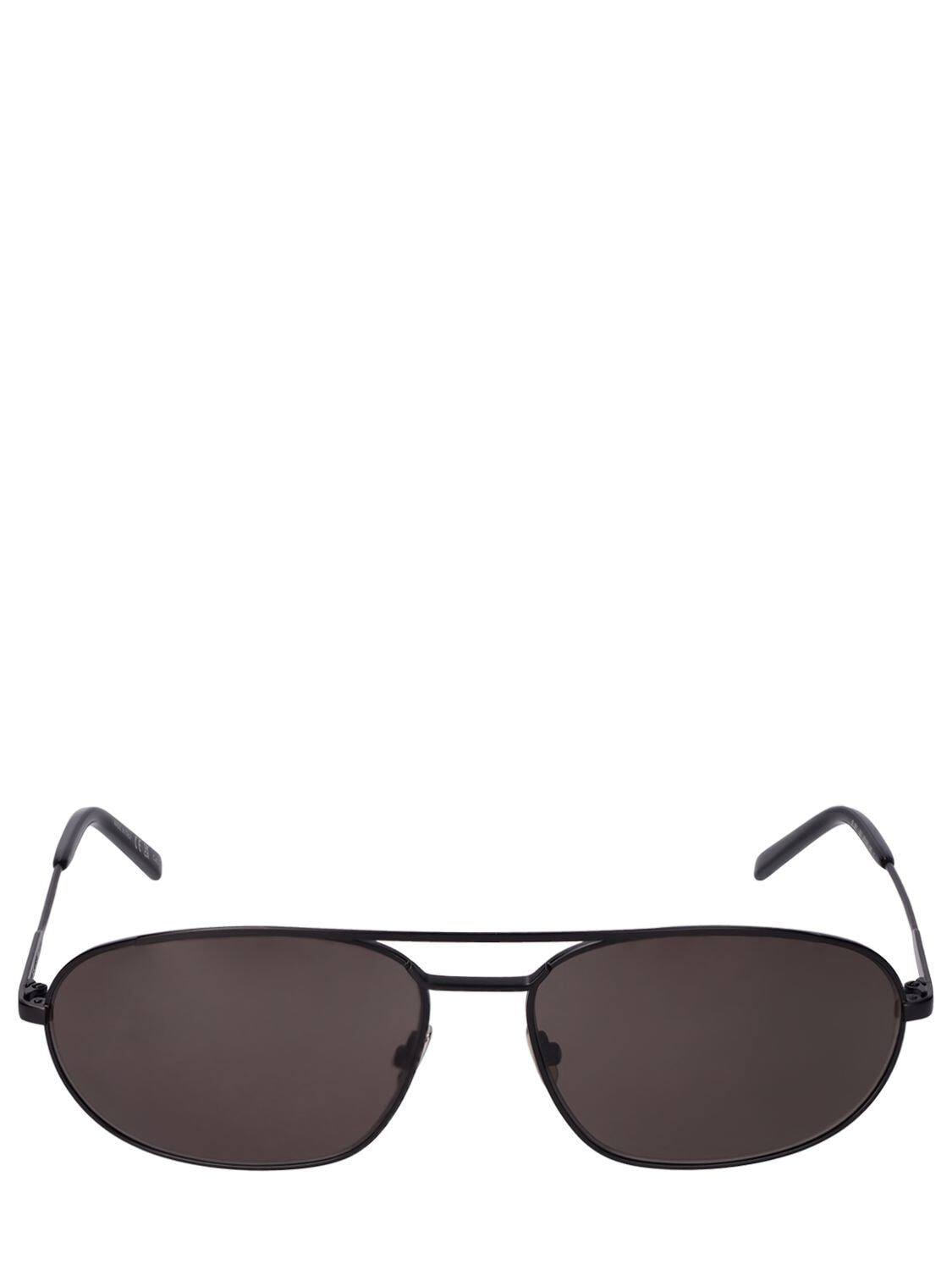 SAINT LAURENT Sl 561 Metal Sunglasses in black