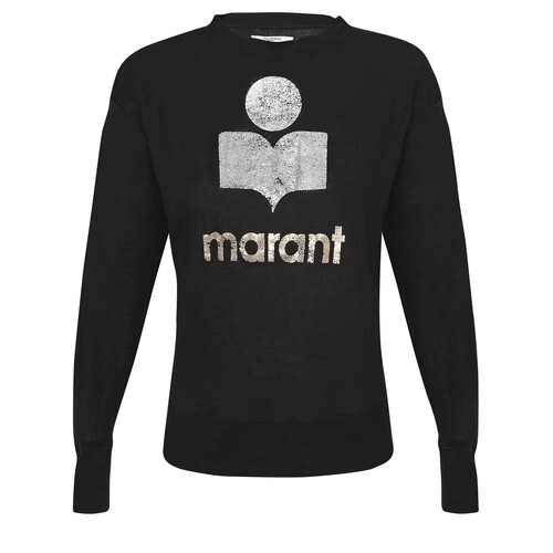 Isabel Marant Etoile Klowia sweatshirt in black
