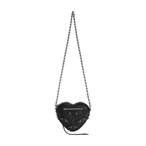 Balenciaga Le Cagole Heart Mini Bag in black