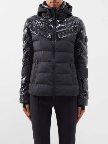 Bogner Fire+Ice Bogner Fire+ice - Farina3 Hooded Quilted Ski Jacket - Womens - Black