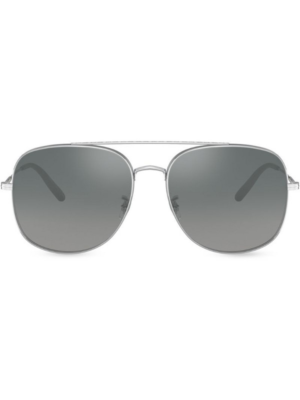 Oliver Peoples Taron sunglasses in silver