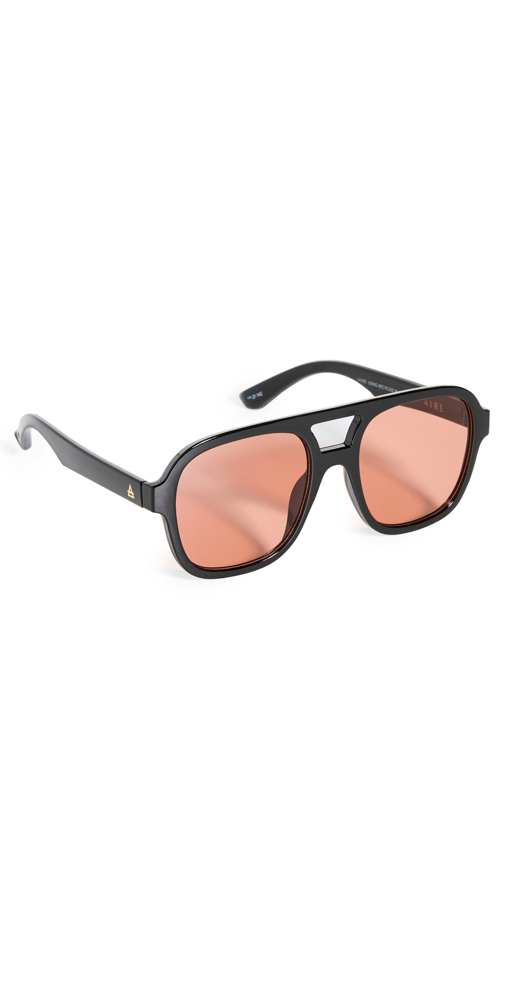 AIRE Whirlpool Sunglasses in black / tan