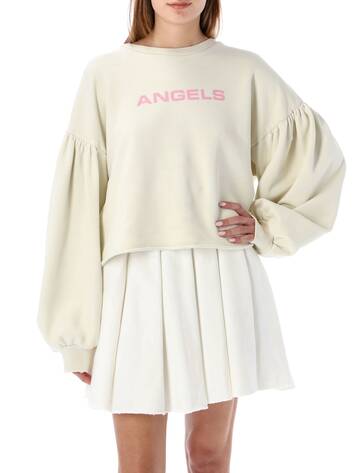 Liberal Youth Ministry angels Sweatshirt in beige