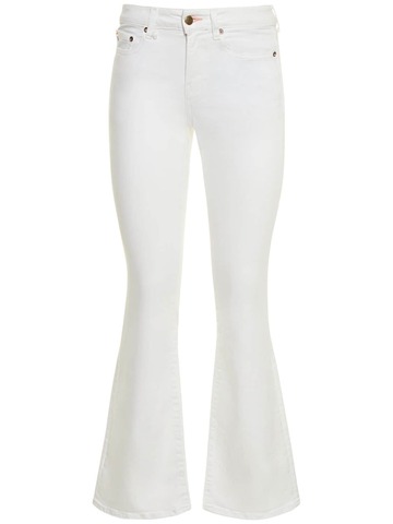 WASHINGTON DEE CEE Elvis Regular Waist Bootcut Jeans in white