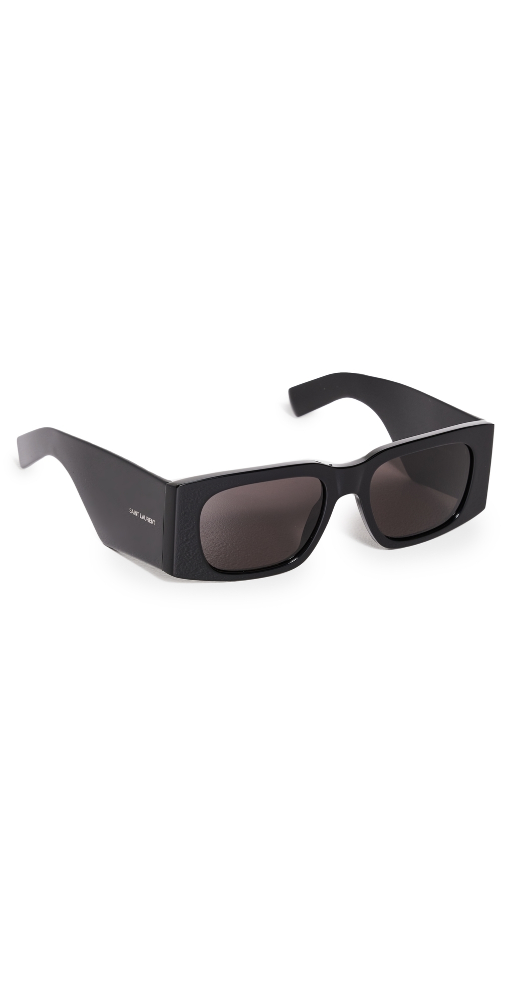 Saint Laurent SL 654 Sunglasses Black-Black-Black One Size