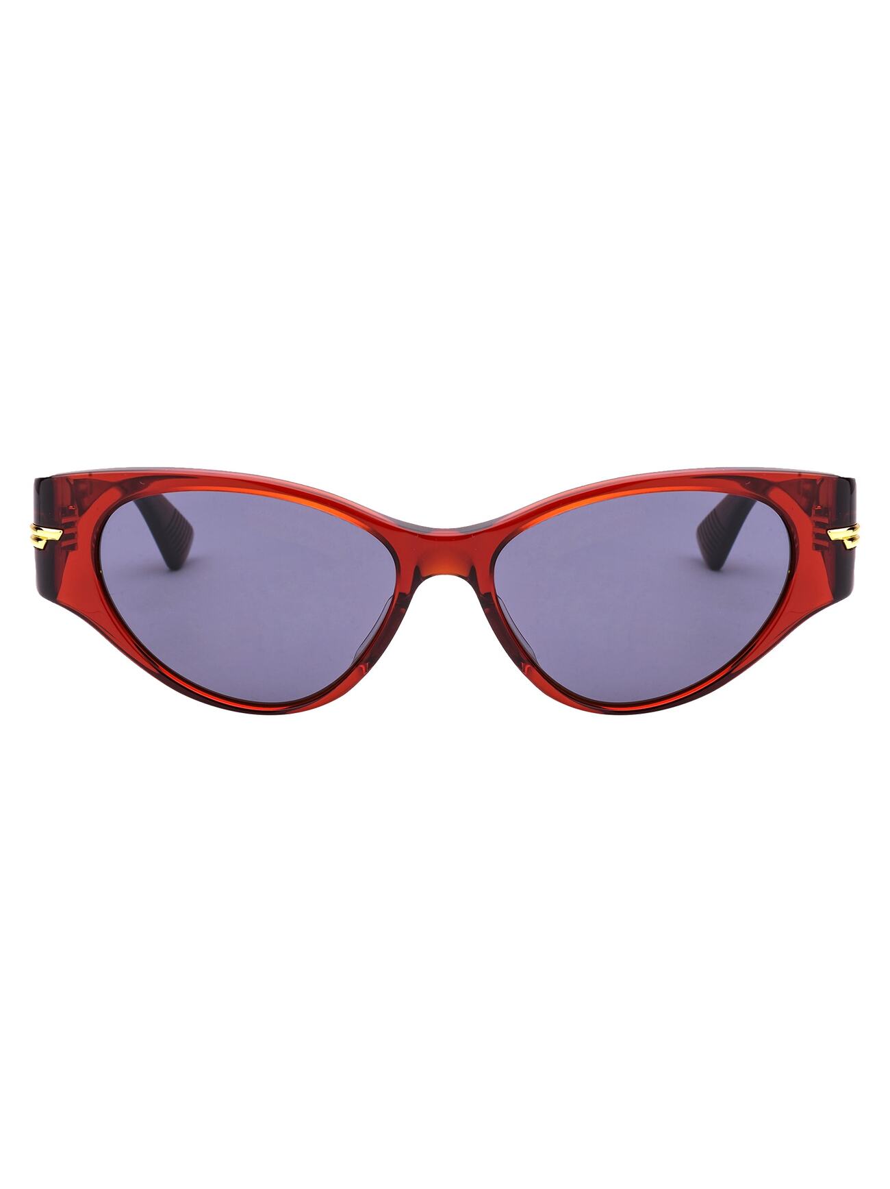 Bottega Veneta Eyewear Bv1002s Sunglasses in grey / burgundy