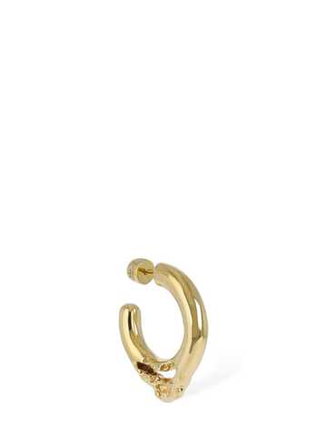 maria black flea 15 mono hoop earring in gold