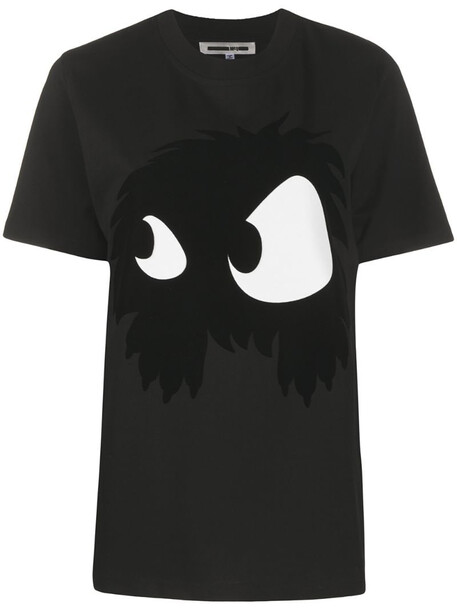 McQ Swallow graphic print T-shirt in black
