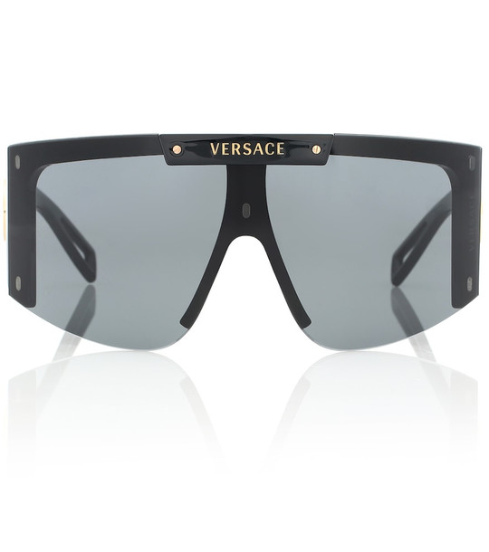 Versace Oversized sunglasses in black