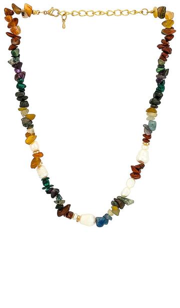 8 Other Reasons Billy Necklace in Metallic Gold in multi